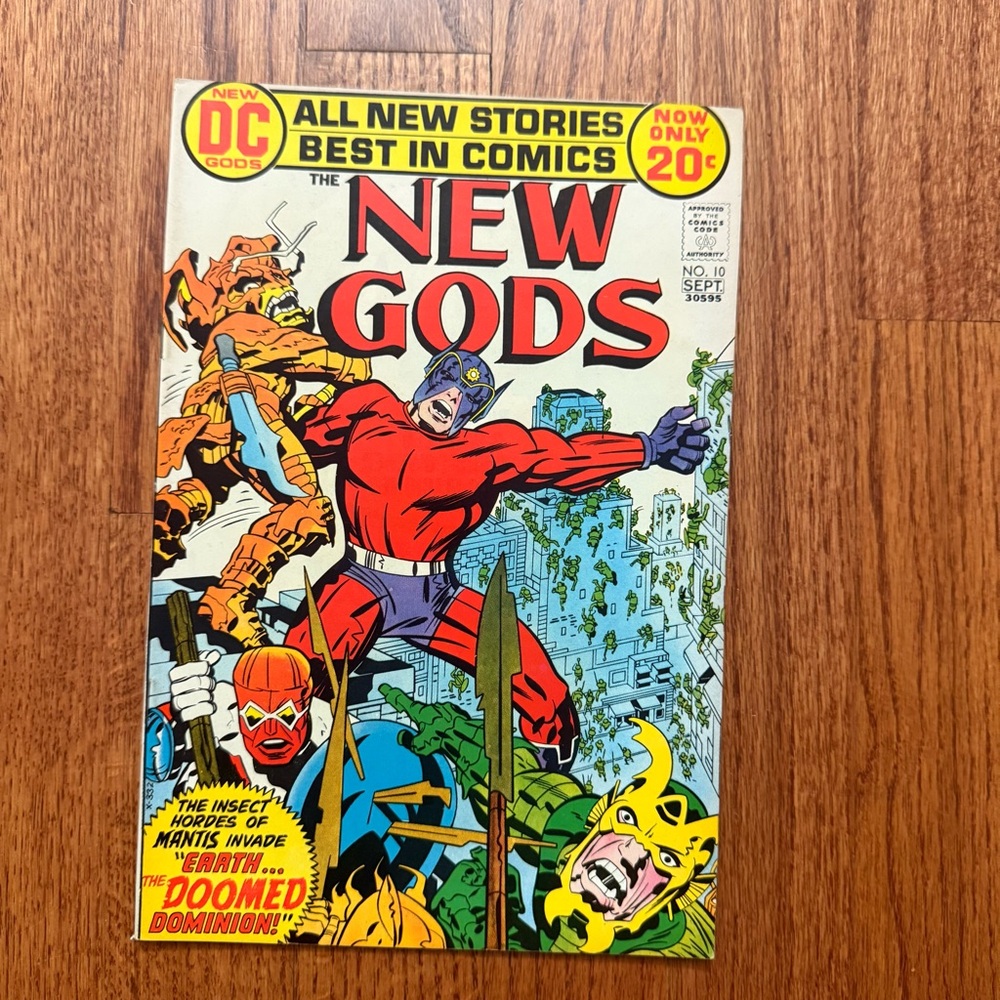 Lot of 11 DC Comics New Gods Comic Books No. 1 through 10 - Picture 14 of 16